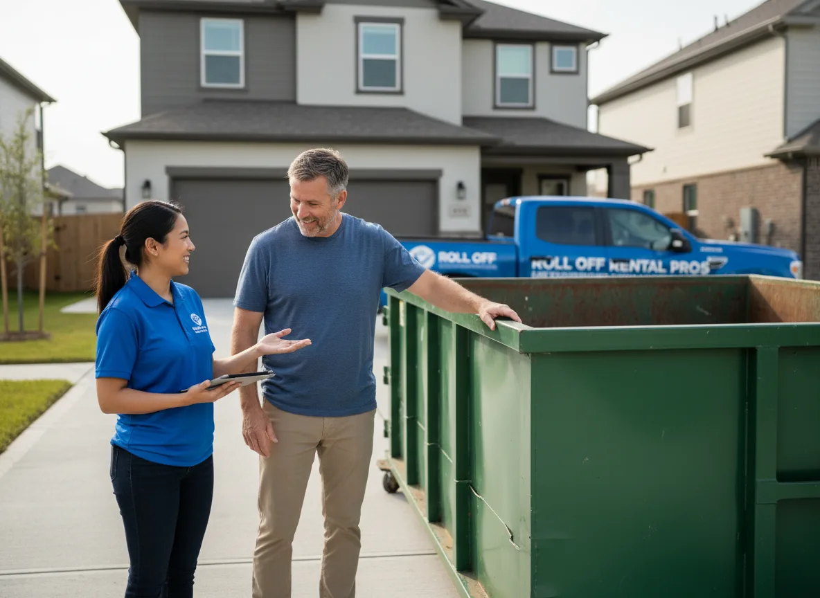Roll Off Dumpster Rental Old Glory, TX FAQs